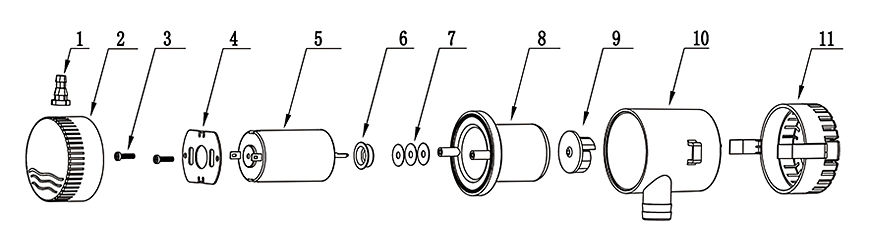 boat bilge pump installation