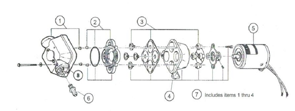 12v marine water pump