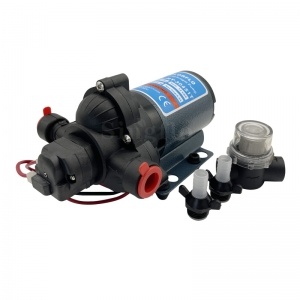 thumbnail image 2 of CarBole 12V 35PSI Duplex Diaphragm Pump – Self-Priming, 1.2 GPM, For RV, Boat, Marine – SFDP1-012-035-21 2 of 2