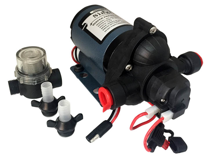 Singflo new products 3GPM Diaphragm Water Pressure RV Pump